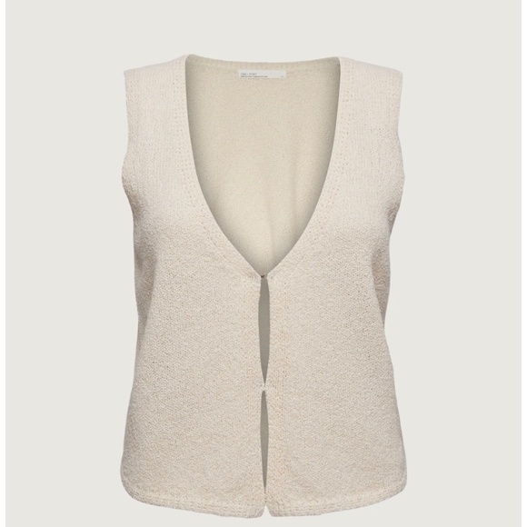 Open Front Knit Tank - Picture 3 of 4